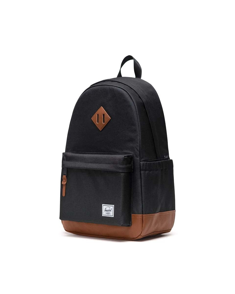 Herschel Backpacks Black/Tan Herschel Heritage Backpack - Black/Tan