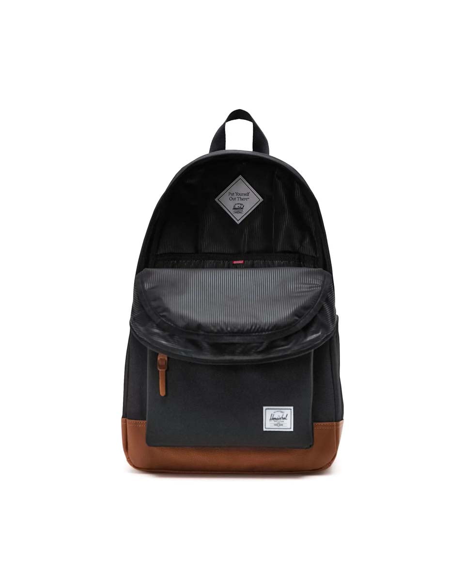 Herschel Backpacks Black/Tan Herschel Heritage Backpack - Black/Tan