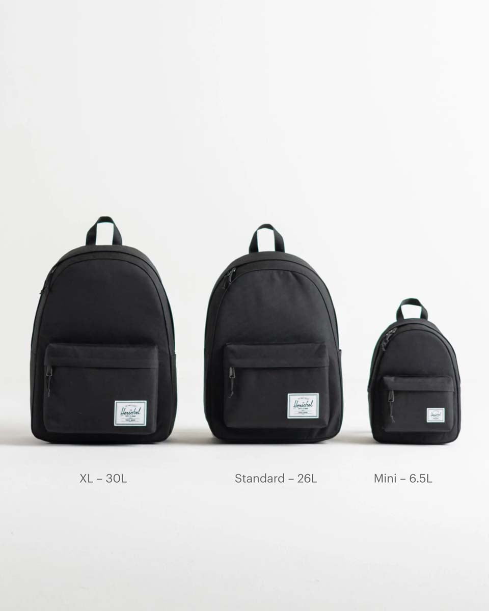 Herschel Backpacks Black Tonal Herschel Classic XL Backpack - Black Tonal