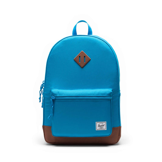 Herschel Backpacks Hawaiian Surf/Saddle Brown Herschel Heritage Youth Backpack - Hawaiian Surf/Saddle Brown