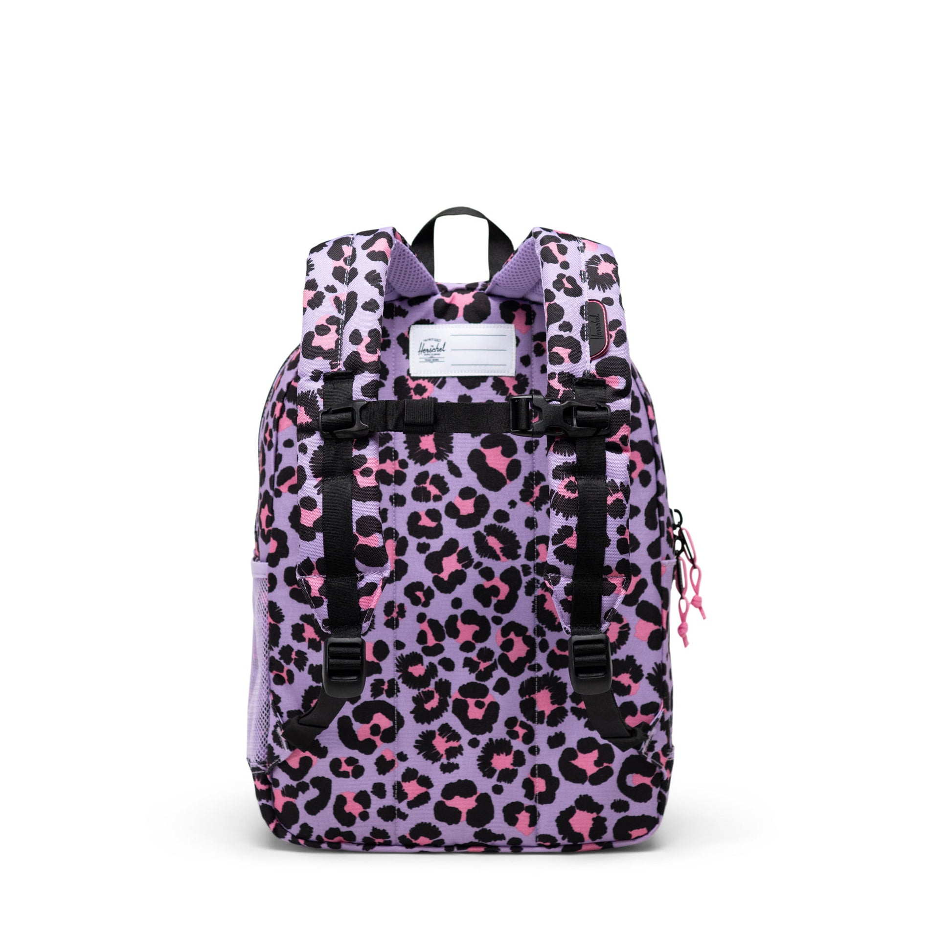 Herschel Backpacks Scribble Leopard Sachet Pink Herschel Heritage Kids Backpack - Scribble Leopard Sachet Pink