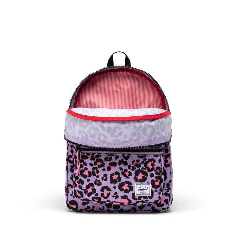 Herschel Backpacks Scribble Leopard Sachet Pink Herschel Heritage Kids Backpack - Scribble Leopard Sachet Pink