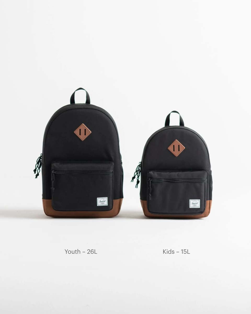 Herschel Backpacks Stencil Checker Opera Mauve Herschel Heritage Kids Backpack - Stencil Checker Opera Mauve