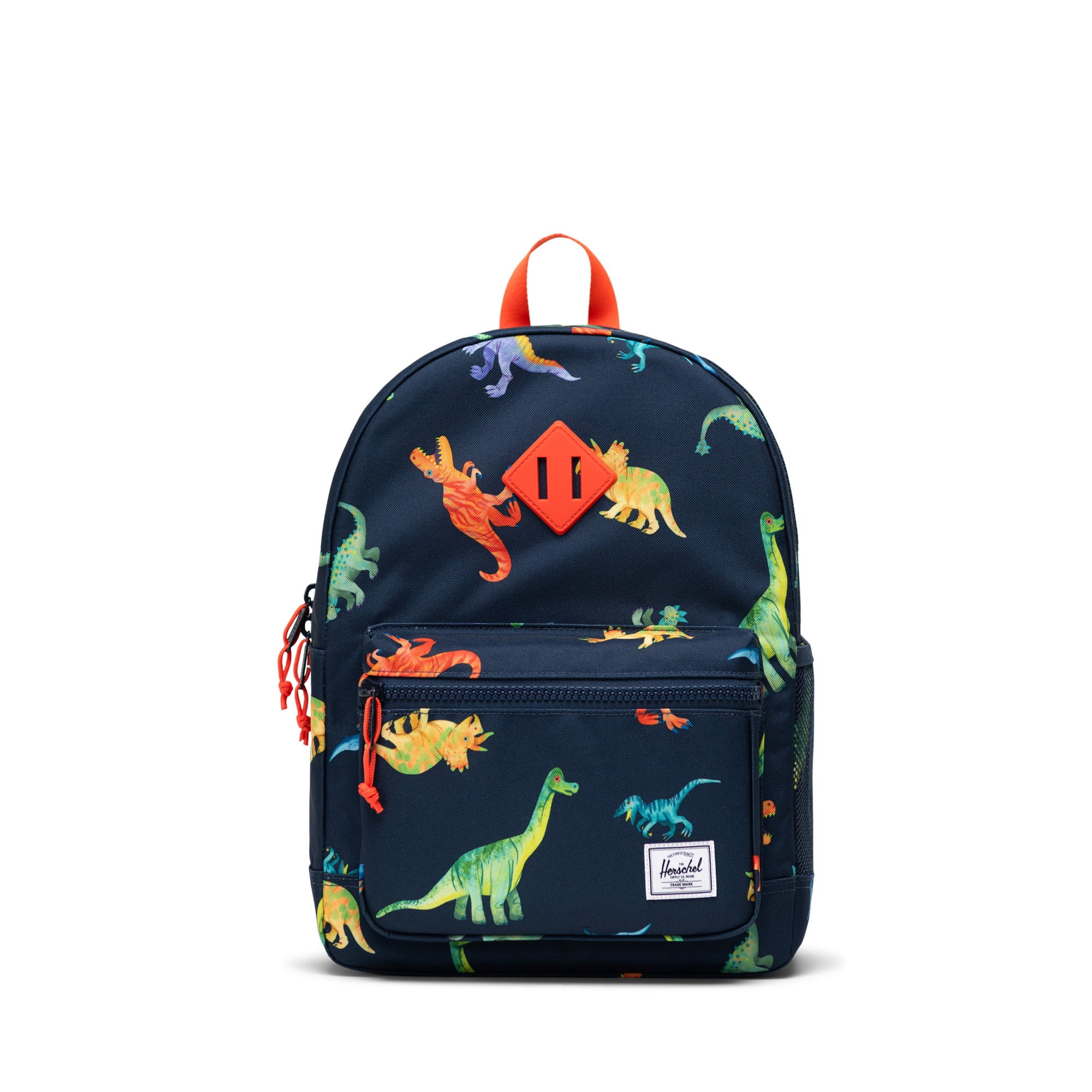 Herschel Backpacks Watercolour Dinos Darkest Navy Herschel Heritage Kids Backpack - Watercolour Dinos Darkest Navy