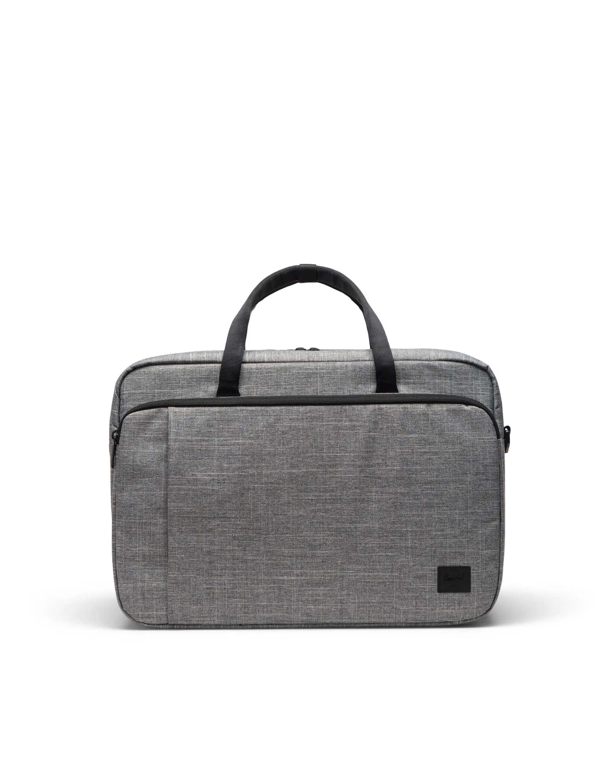 Herschel Duffles Raven Crosshatch Bowen Convertible Travel Duffle Tech - Raven Crosshatch