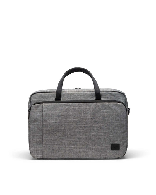 Herschel Duffles Raven Crosshatch Bowen Convertible Travel Duffle Tech - Raven Crosshatch