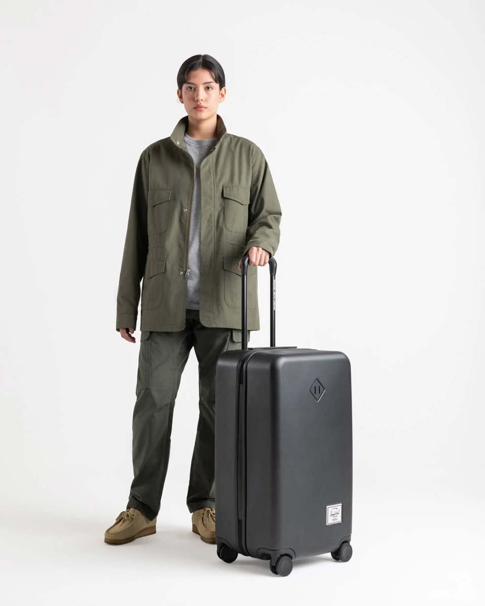 Herschel Luggage Black Herschel Heritage Hardshell Medium Luggage - Black