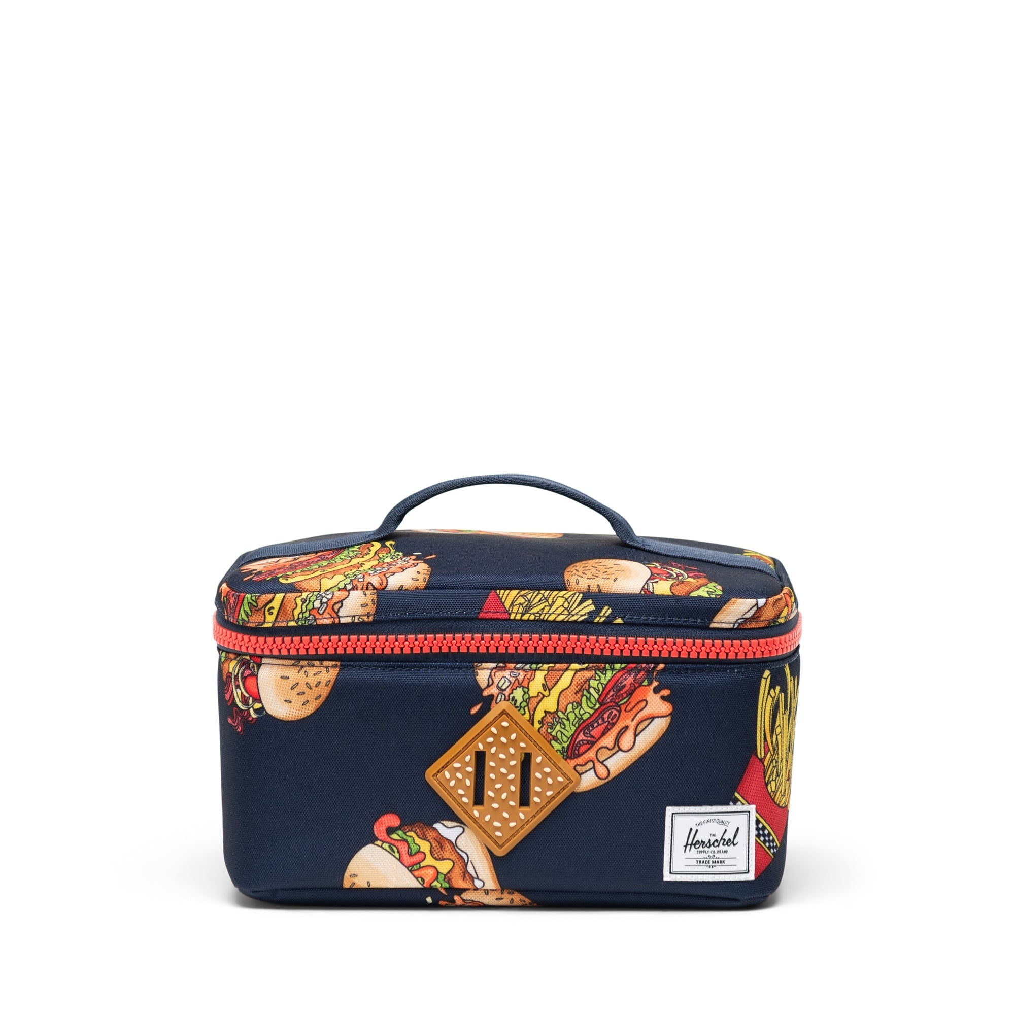 Herschel Lunch Bag Burgers and Fries Herschel Heritage Lunch Box Little Herschel - Burgers and Fries