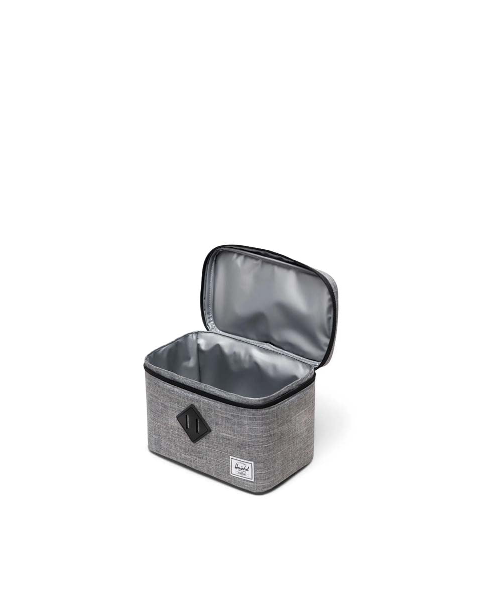 Herschel Lunch Bag Raven Crosshatch Herschel Heritage Lunch Box - Raven Crosshatch