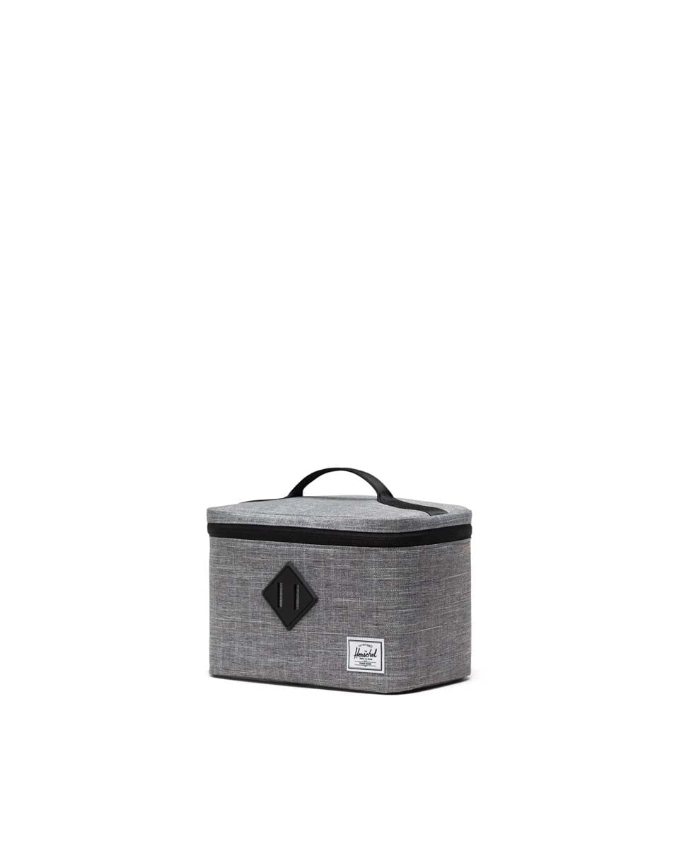 Herschel Lunch Bag Raven Crosshatch Herschel Heritage Lunch Box - Raven Crosshatch