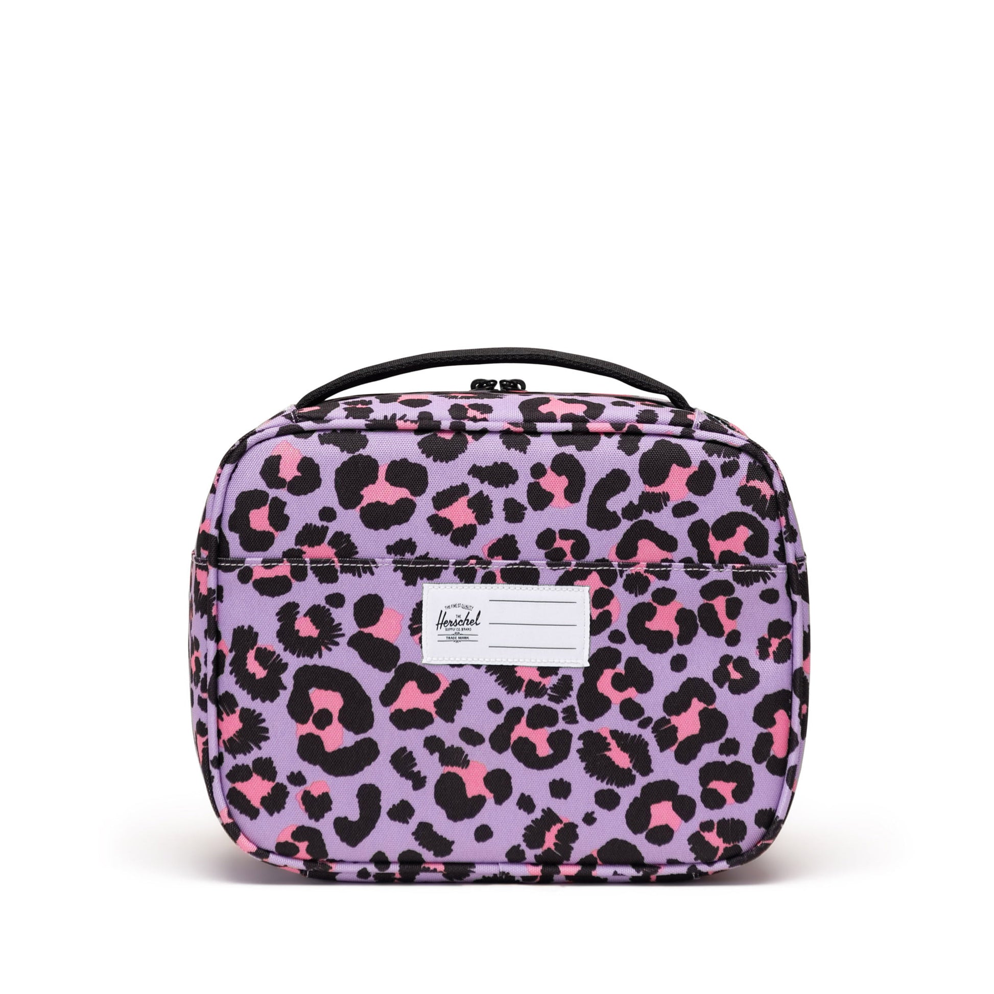 Herschel Lunch Bag Scribble Leopard Sachet Pink Herschel Pop Quiz Lunch Box Little Herschel - Scribble Leopard Sachet Pink