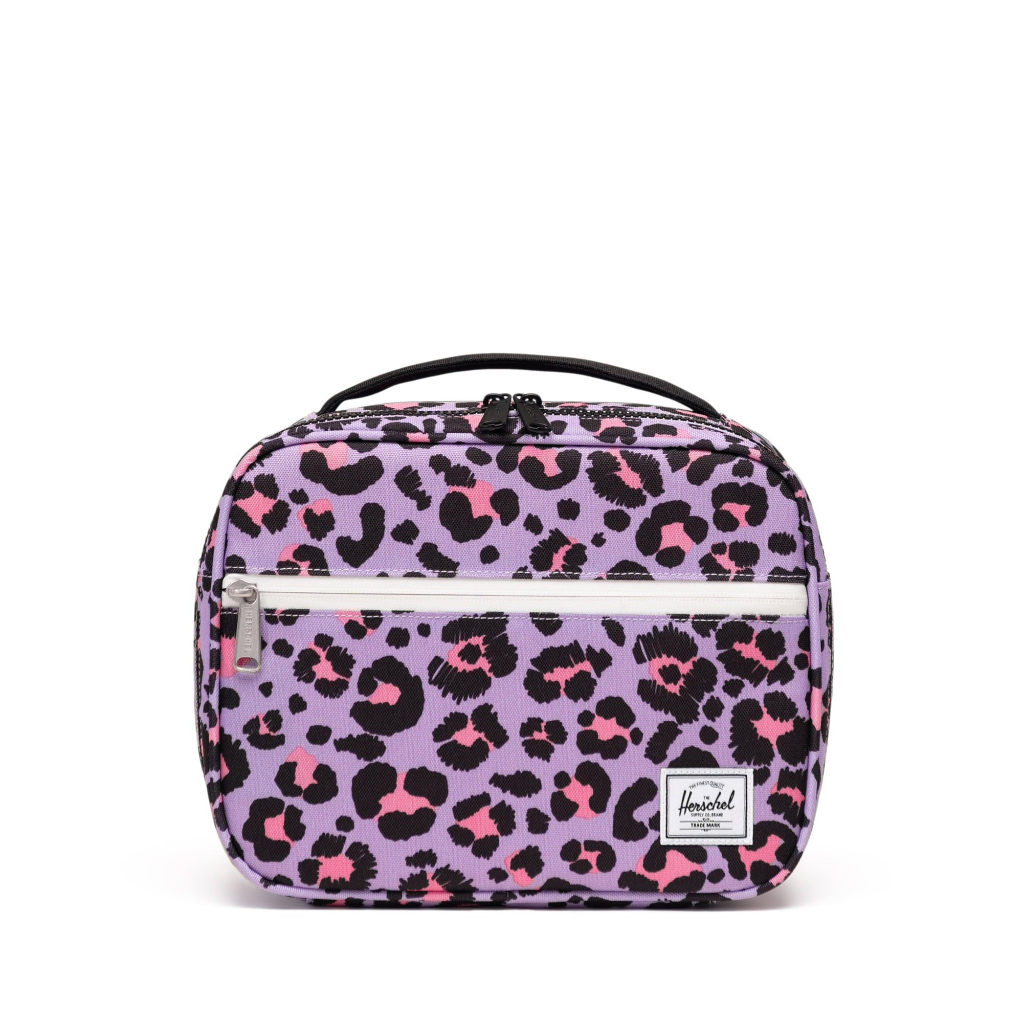 Herschel Lunch Bag Scribble Leopard Sachet Pink Herschel Pop Quiz Lunch Box Little Herschel - Scribble Leopard Sachet Pink