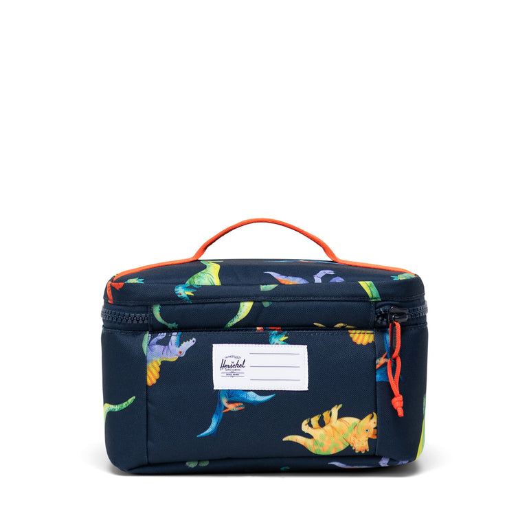 Herschel Lunch Bag Watercolour Dinos Darkest Navy Herschel Heritage Lunch Box Little Herschel - Watercolour Dinos Darkest Navy
