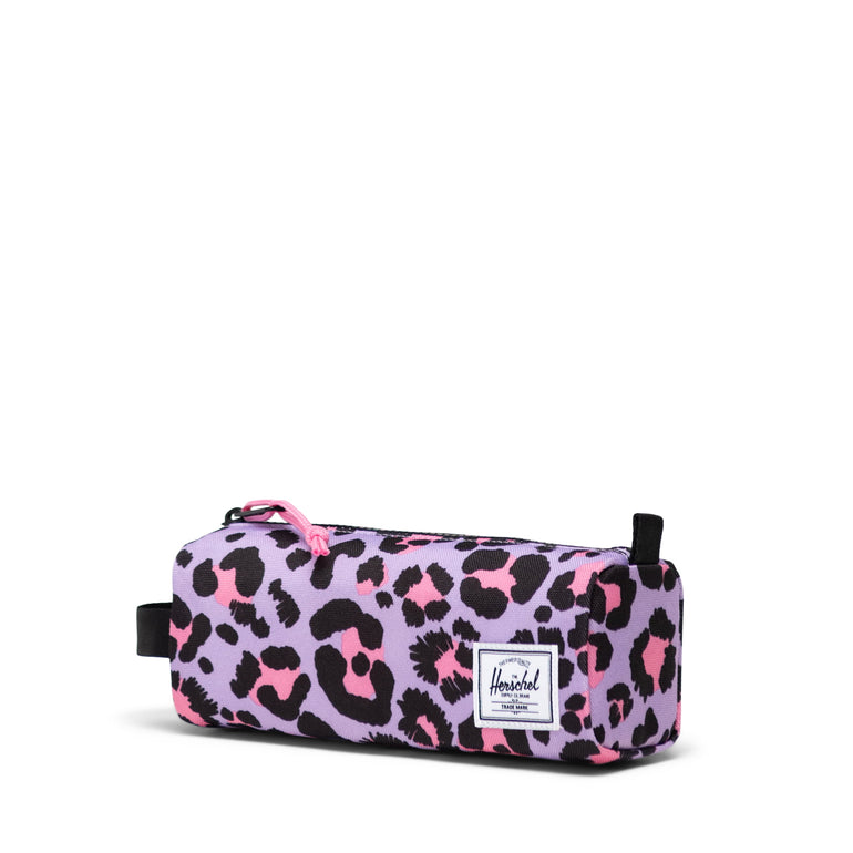 Herschel Pencil Case Scribble Leopard Sachet Pink Herschel Settlement Pencil Case Little Herschel - Scribble Leopard Sachet Pink