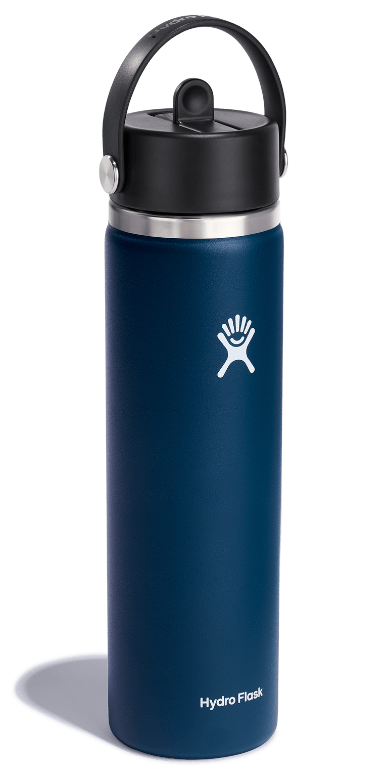 Hydro Flask Water Bottles Hydro Flask 24oz Wide Mouth Flex Straw Cap Water Bottle