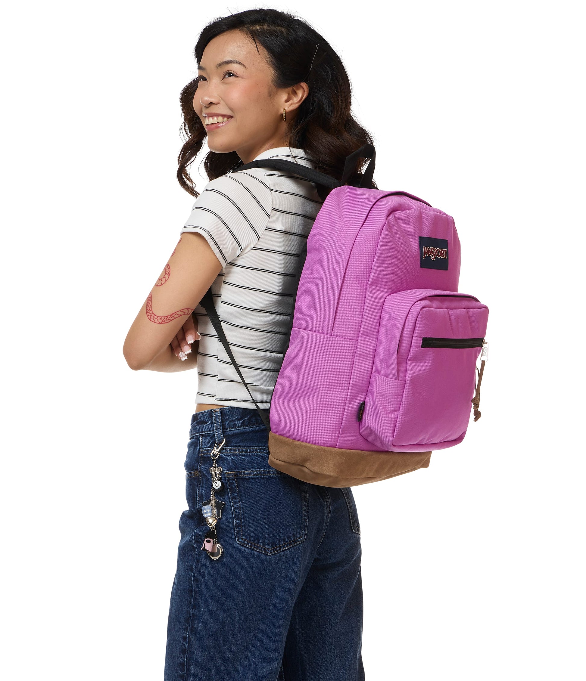 Jansport Backpacks Digital Fuchsia JanSport Right Pack Backpack - Digital Fuchsia