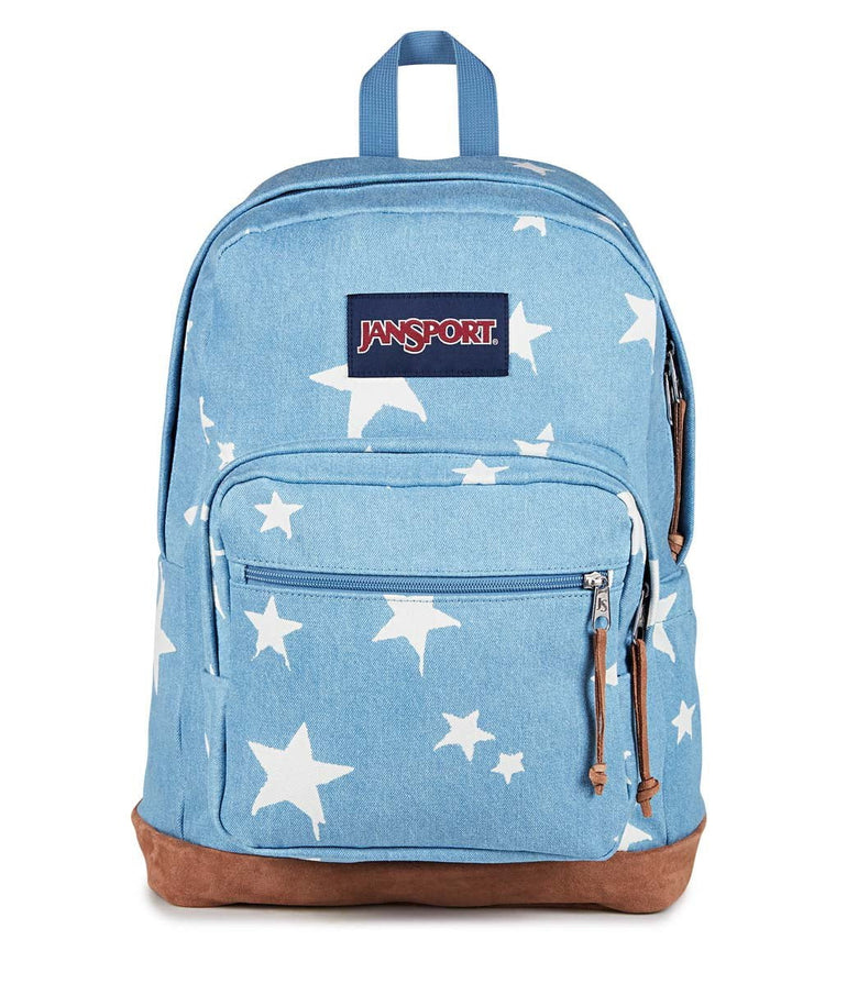 Jansport Backpacks Discharge Denim Star JanSport Right Pack Expressions - Discharge Denim Star