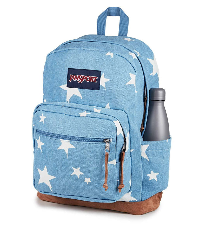 Jansport Backpacks Discharge Denim Star JanSport Right Pack Expressions - Discharge Denim Star