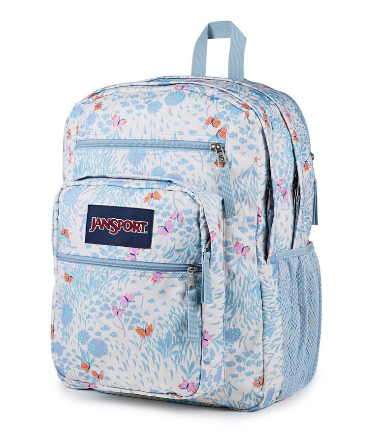 Jansport Backpacks Fluttering Fields JanSport Big Student Backpack - Fluttering Fields