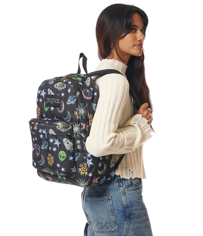 Jansport Backpacks Galaxy Glam JanSport SuperBreak Plus Backpack - Galaxy Glam