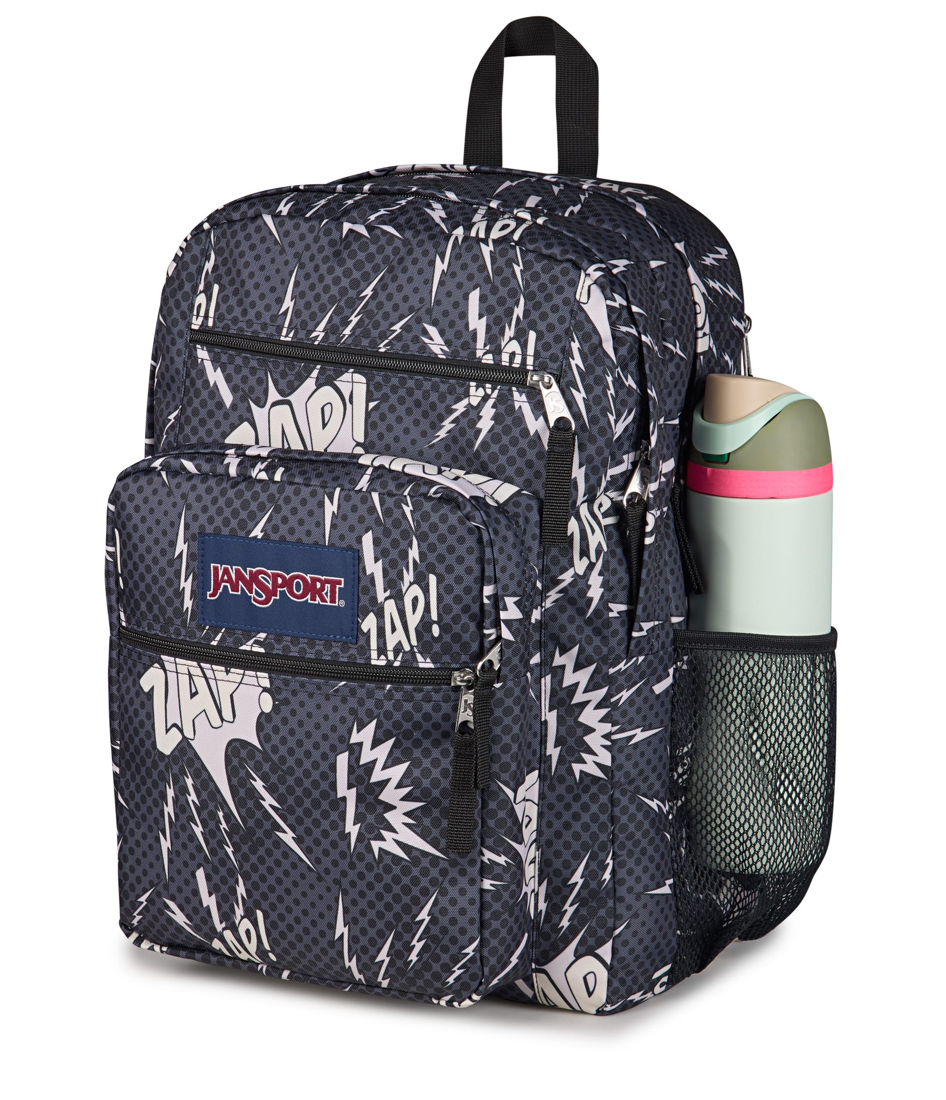 Jansport Backpacks High Voltage Black JanSport Big Student Backpack - High Voltage Black