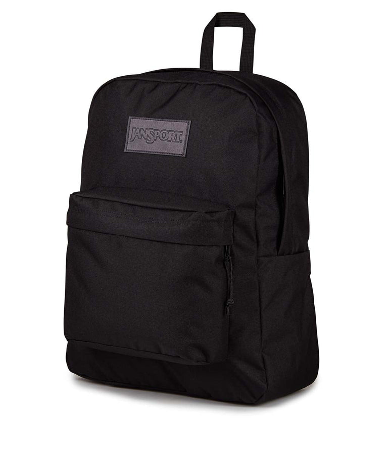 Jansport Backpacks Monochrome Black JanSport SuperBreak Plus Backpack - Monochrome Black