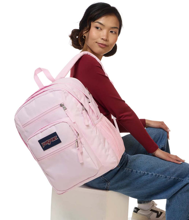 Jansport Backpacks Pink Ice JanSport Big Student Backpack - Pink Ice