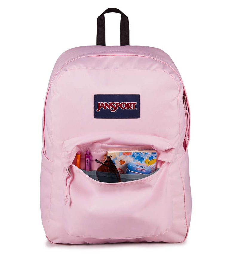 Jansport Backpacks Pink Ice JanSport SuperBreak Plus Backpack - Pink Ice