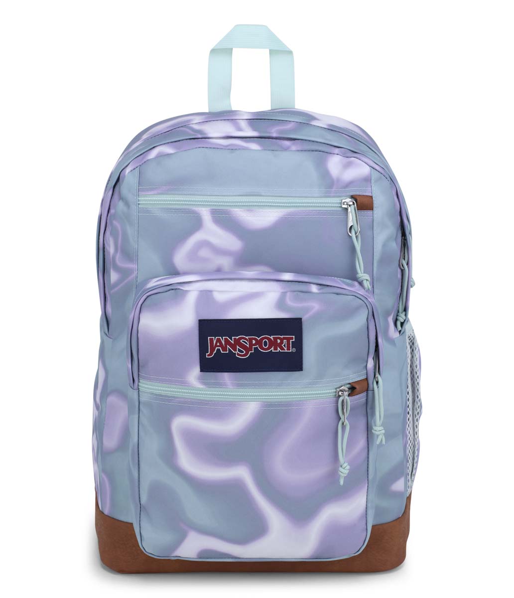 Jansport Backpacks Platinum Puddles JanSport Cool Student Backpack - Platinum Puddles