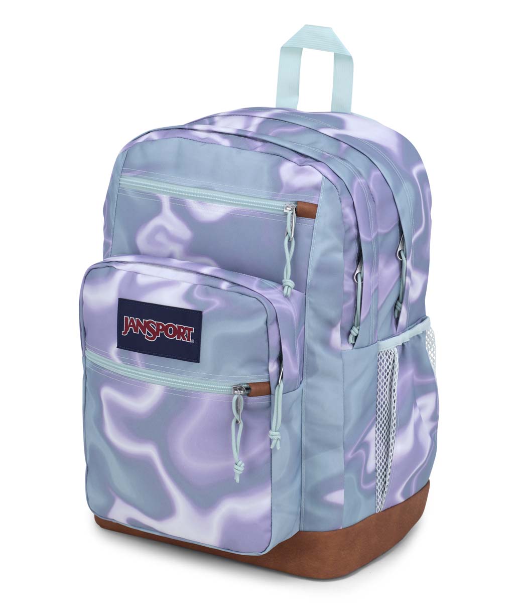 Jansport Backpacks Platinum Puddles JanSport Cool Student Backpack - Platinum Puddles