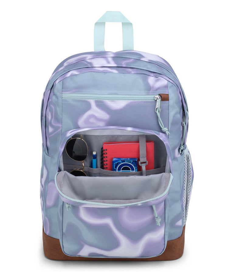 Jansport Backpacks Platinum Puddles JanSport Cool Student Backpack - Platinum Puddles