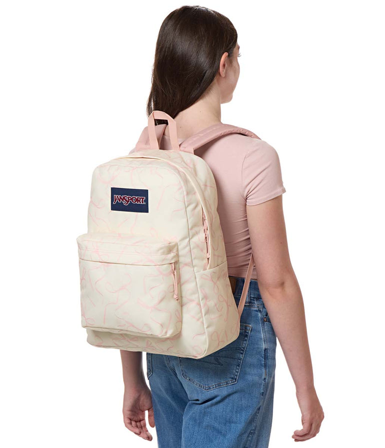 Jansport Backpacks Rows of Bows JanSport SuperBreak Plus Backpack - Rows of Bows