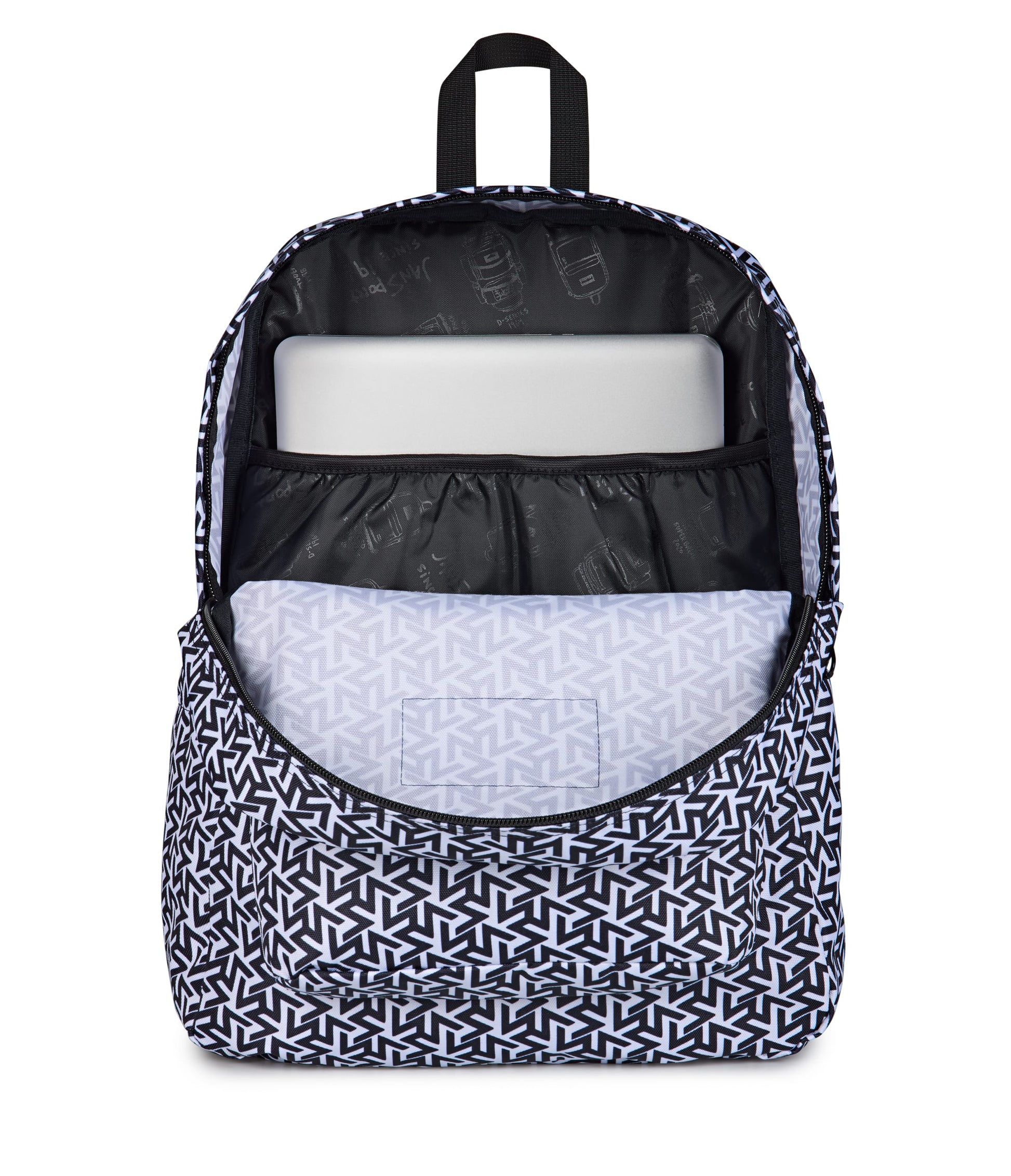 Jansport Backpacks Team Colors White JanSport SuperBreak Plus Backpack - Team Colors White