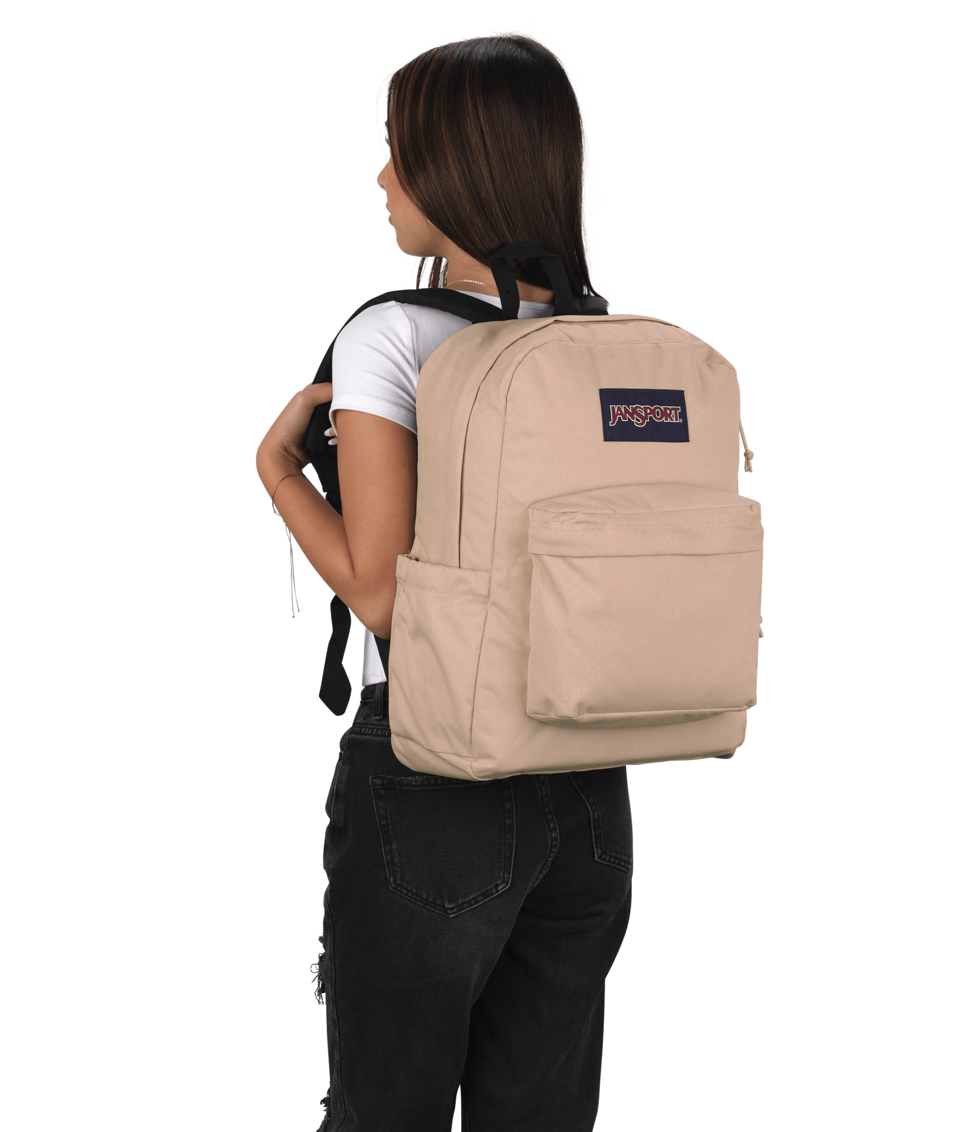 Jansport Backpacks Travertine JanSport SuperBreak Plus Backpack - Travertine
