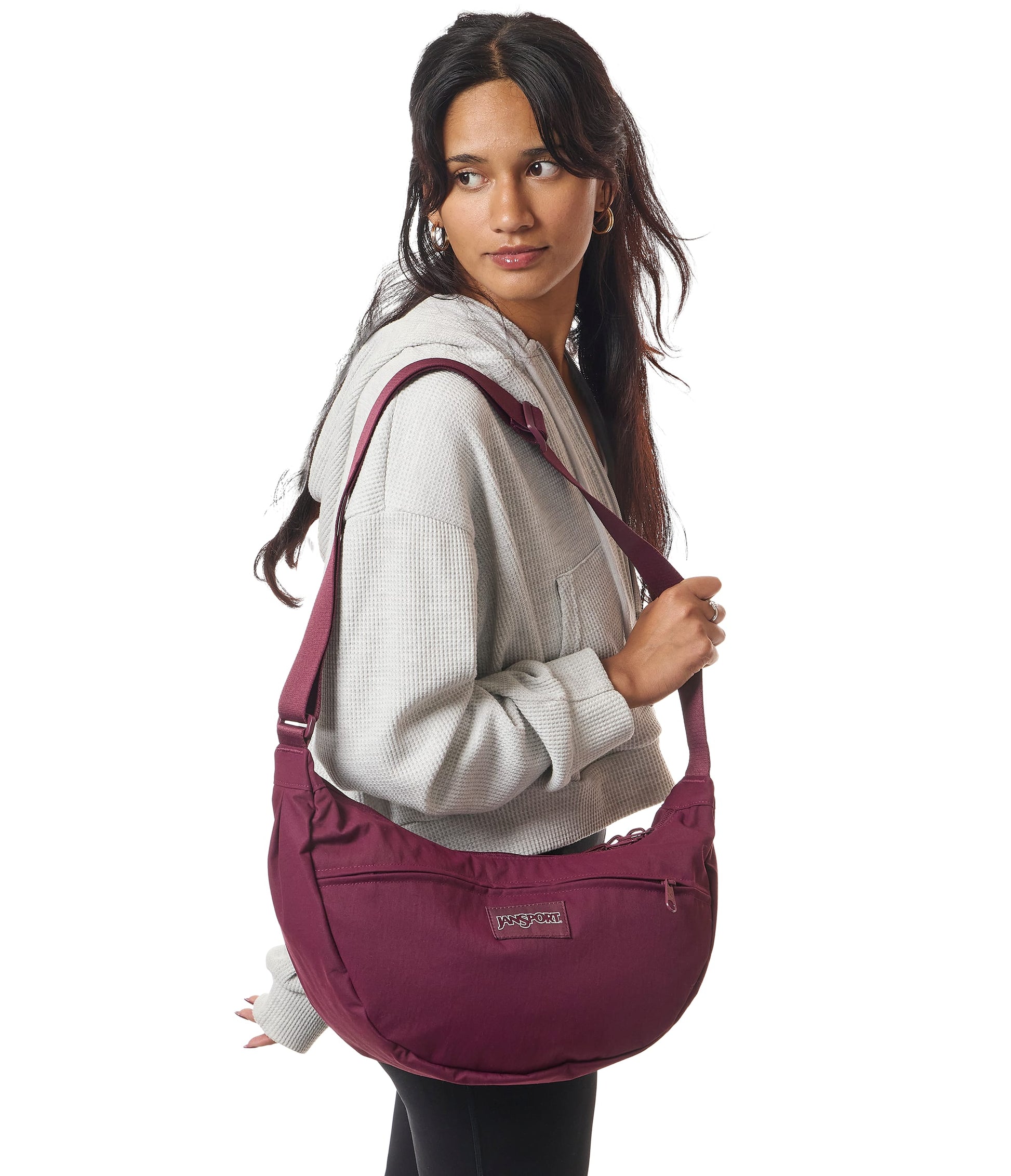 Jansport Cross-Body Bag Cherry Lacquer JanSport Unphased Crossbody Large - Cherry Lacquer