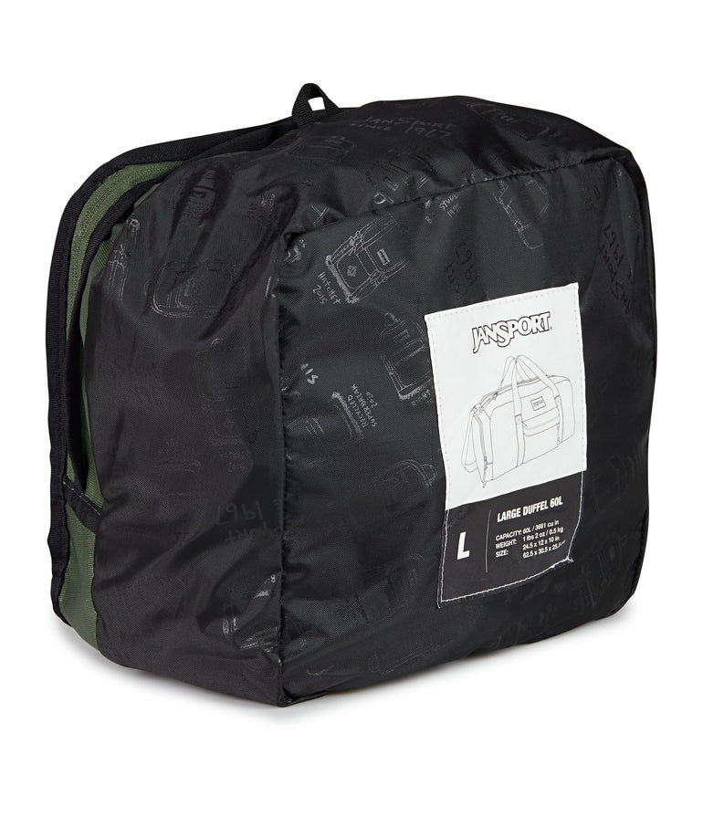 Jansport Duffles Cargo Green JanSport Weekender Large Duffel - Cargo Green