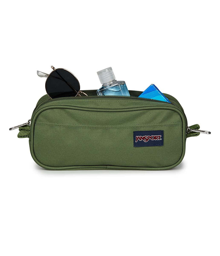 Jansport Pencil Case Cargo Green JanSport Large Accessory Pouch - Cargo Green