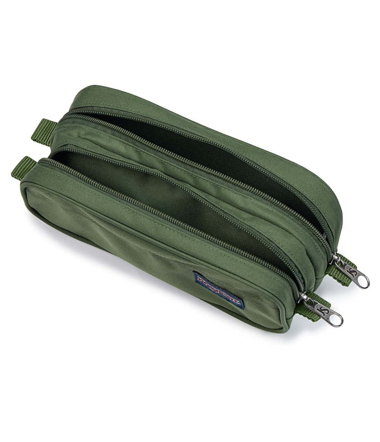 Jansport Pencil Case Cargo Green JanSport Large Accessory Pouch - Cargo Green