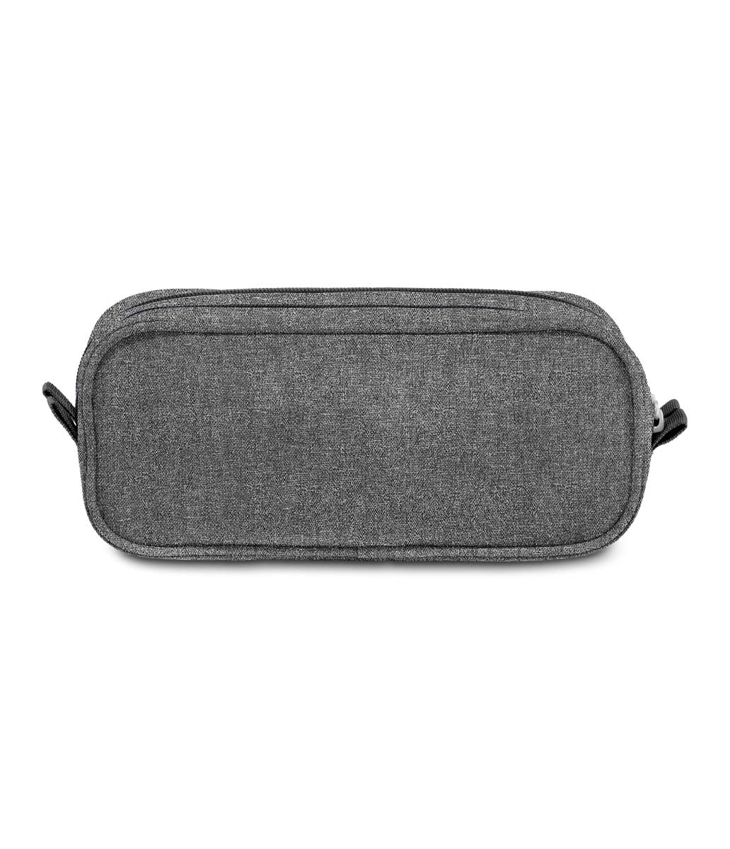 Jansport Pencil Case Grey Letterman JanSport Large Accessory Pouch - Grey Letterman