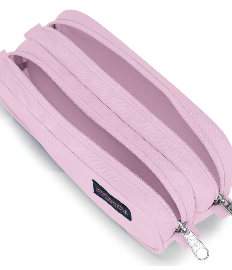 Jansport Pencil Case Pink Ice JanSport Large Accessory Pouch - Pink Ice
