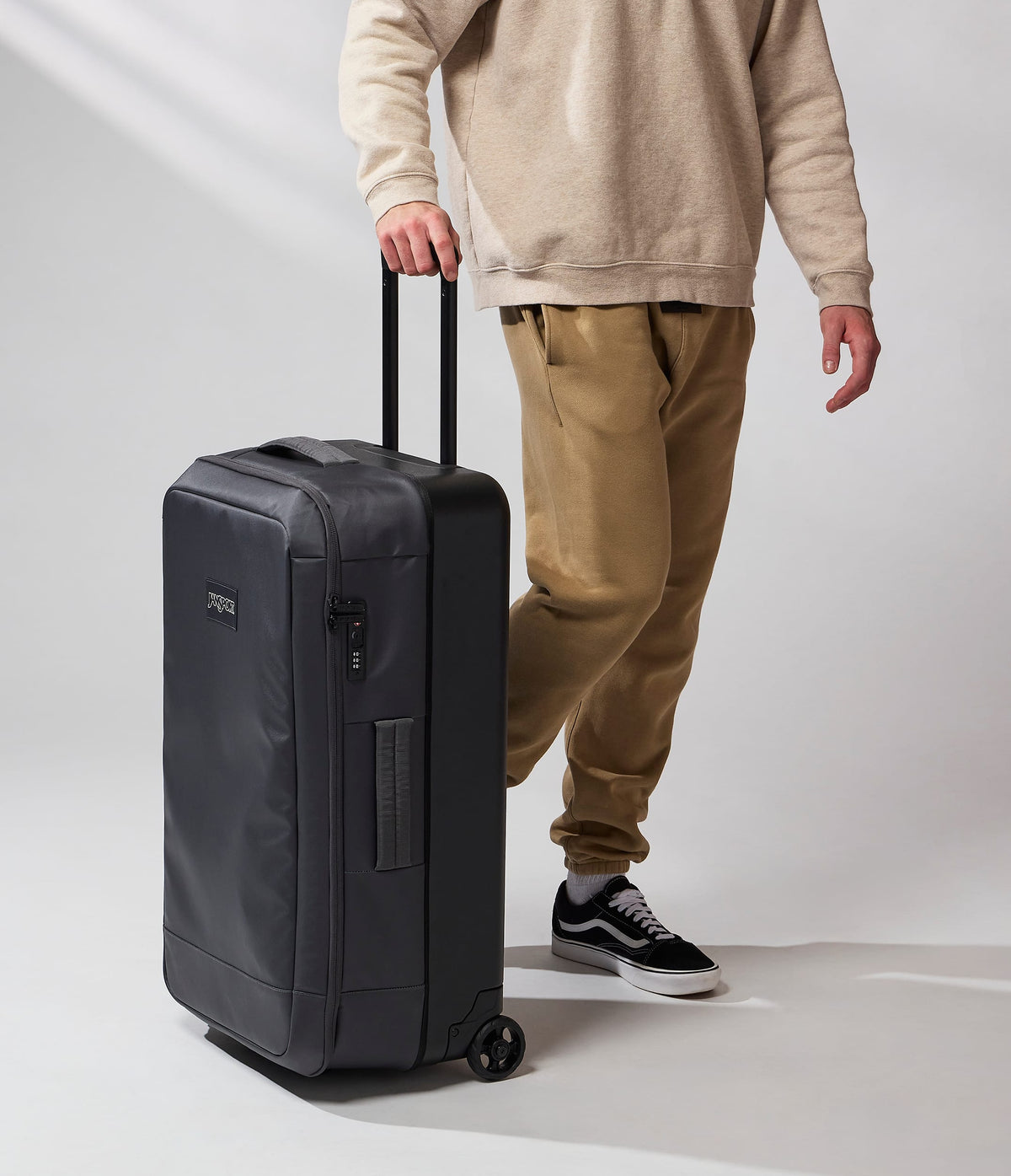 Jansport Smokey Grit JanSport Good Latitude Wheeled Duffel - Smokey Grit