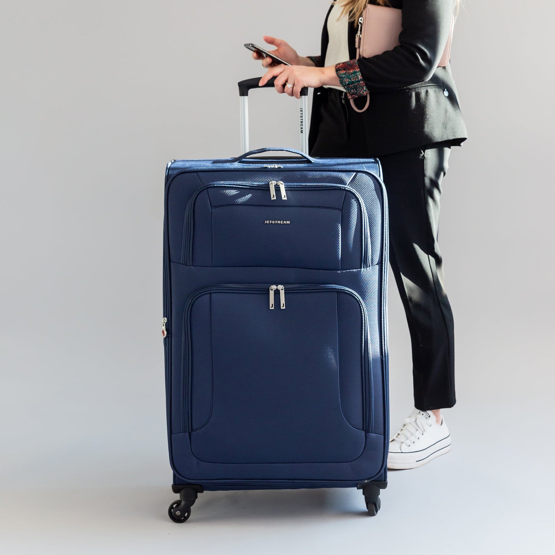 Jetstream Luggage Jetstream 28 Inch Spinner Expandable Luggage