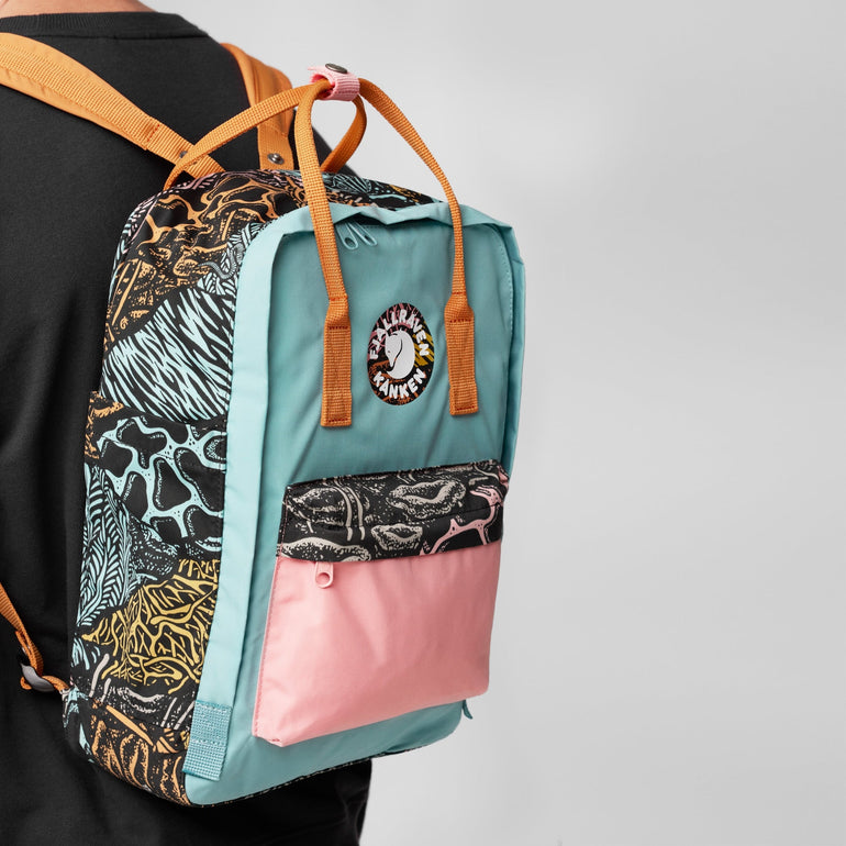 Fjallraven Kanken Art Mini Backpack - Woodlands