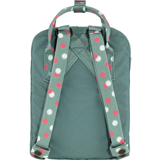 Fjallraven Kanken Mini Backpack - Frost Green-Confetti Pattern