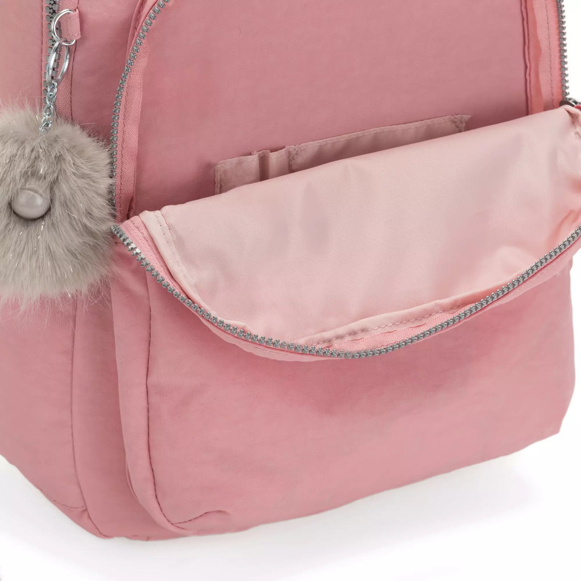 Kipling Backpacks Bridal Rose Kipling Seoul Large 15" Laptop Backpack - Bridal Rose