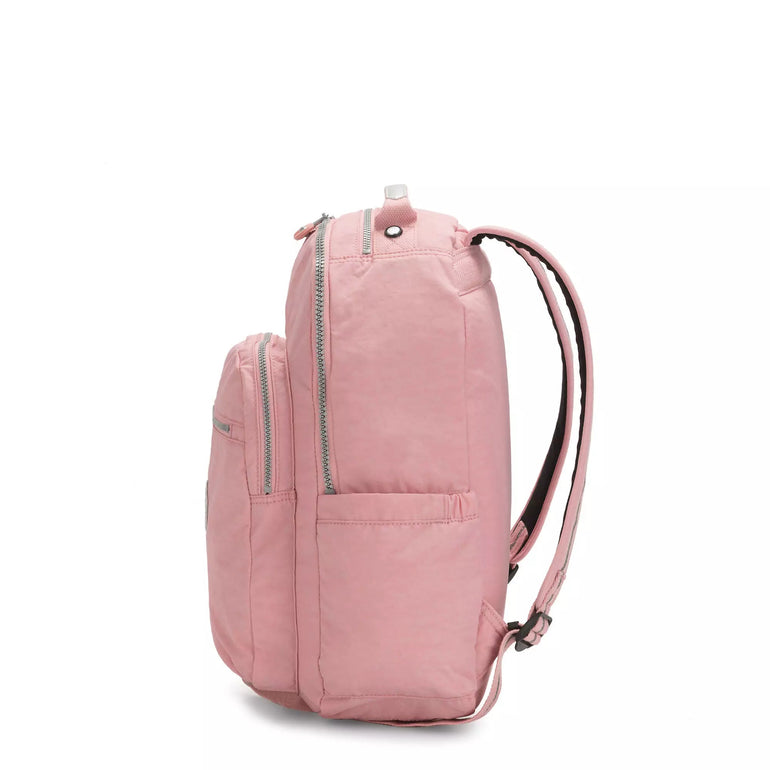 Kipling Backpacks Bridal Rose Kipling Seoul Large 15" Laptop Backpack - Bridal Rose