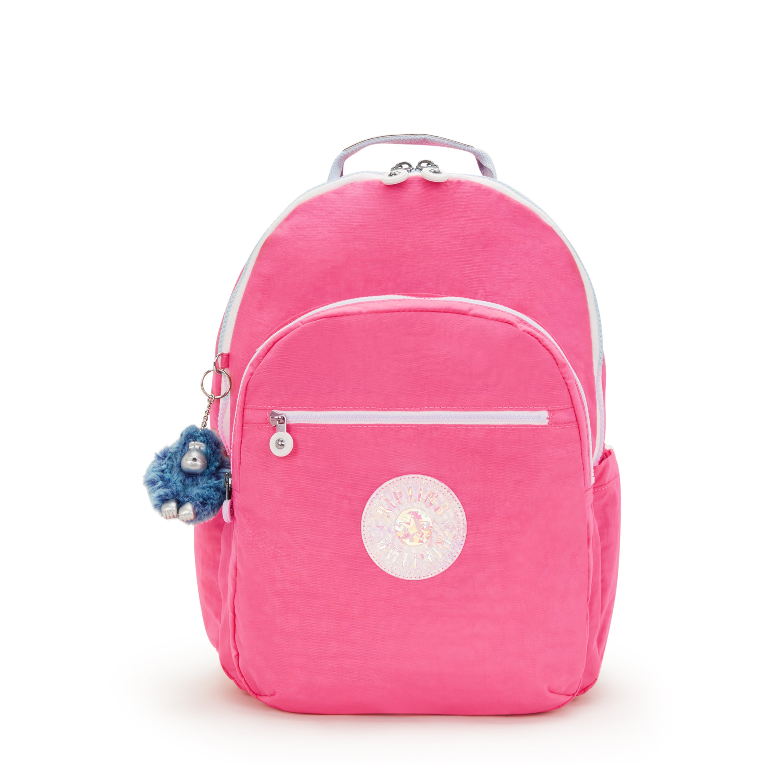 Kipling Backpacks Happy Pink Mix Kipling Seoul Large 15