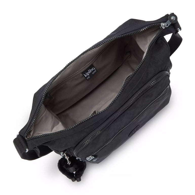 Kipling Bags Black Noir Kipling Gabbie Crossbody Bag - Black Noir