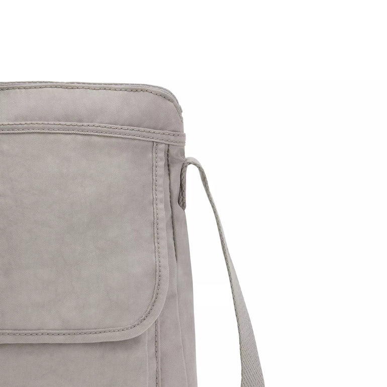 Kipling Cross-Body Bag Grey Gris Kipling Aisling Crossbody Bag - Grey Gris