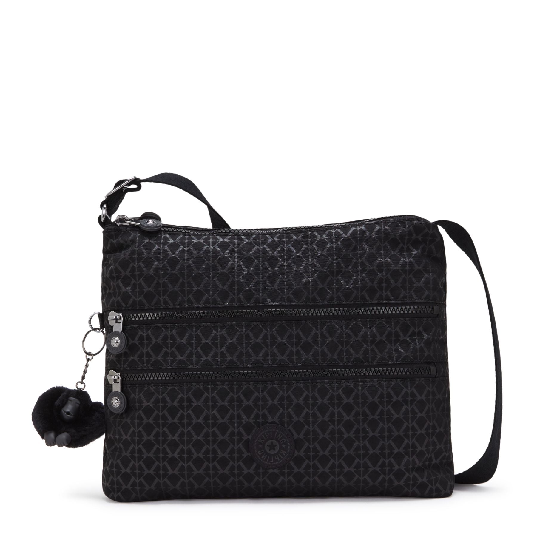 Kipling Cross-Body Bag Signature Embossed Kipling Alvar Printed Crossbody Bag - Signature Embossed